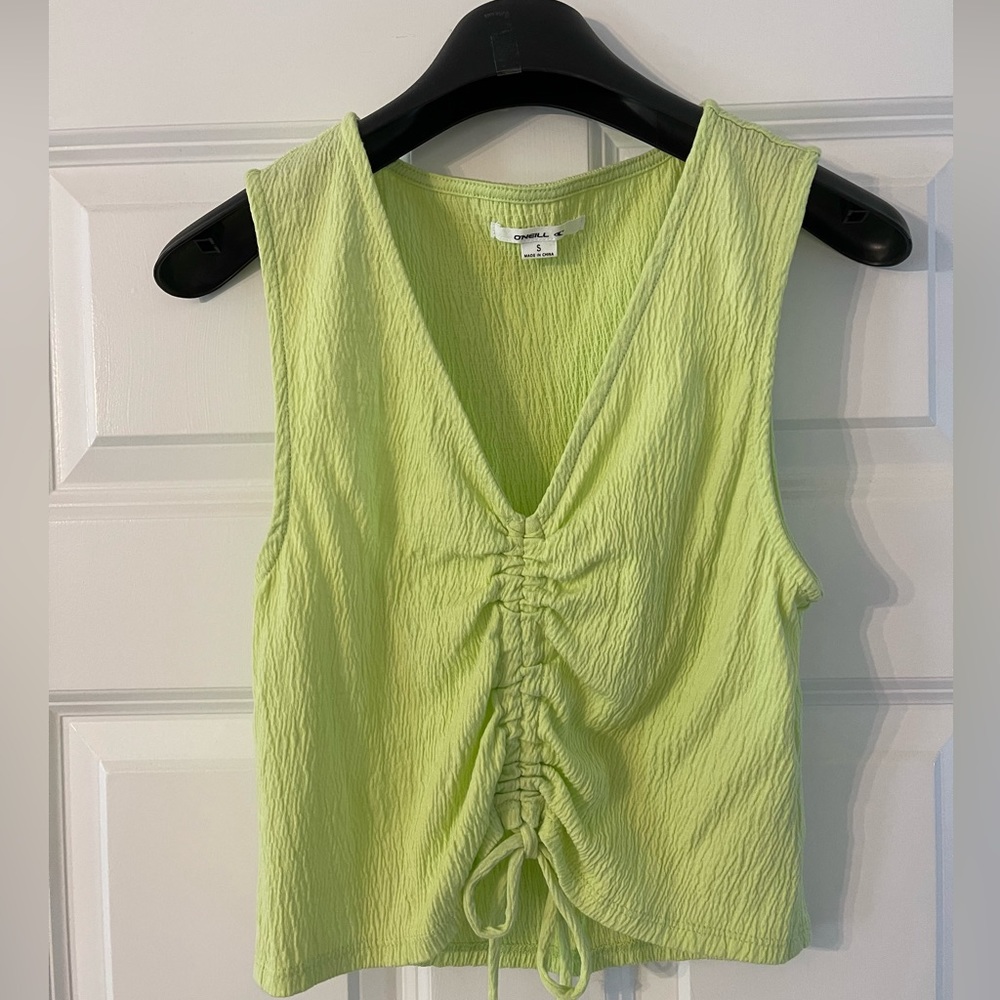 O’Neil Lime Green Tank Top